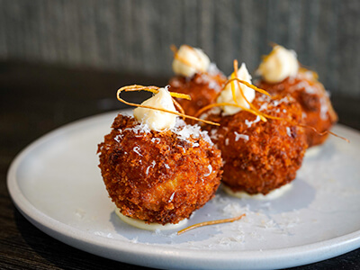 butternet pumpkin arancini